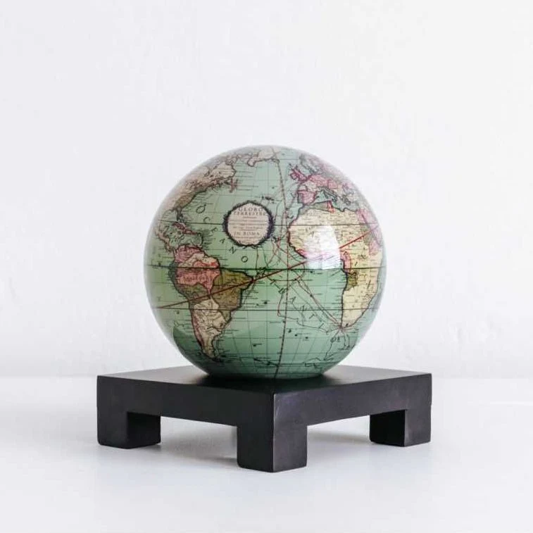 Antique Cassini Green Globe - Image 10