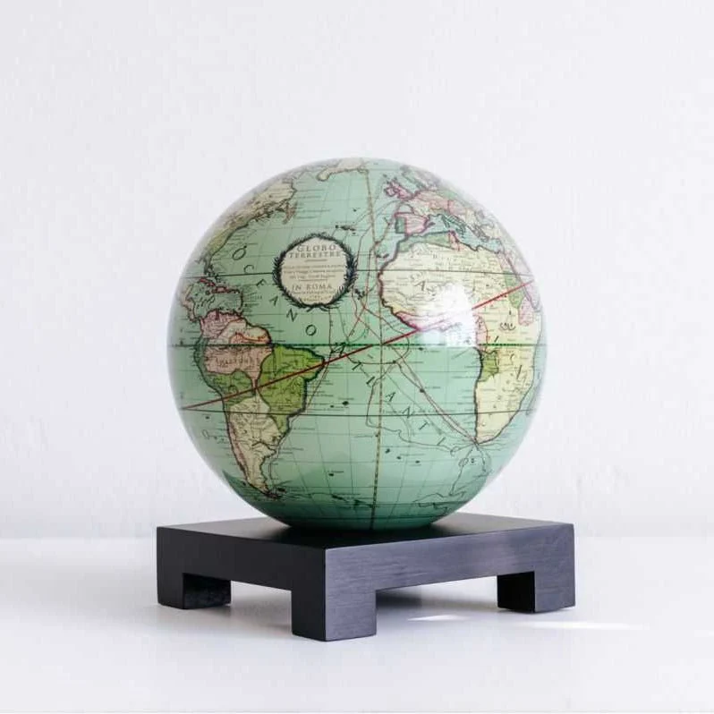 Antique Cassini Green Globe - Image 17