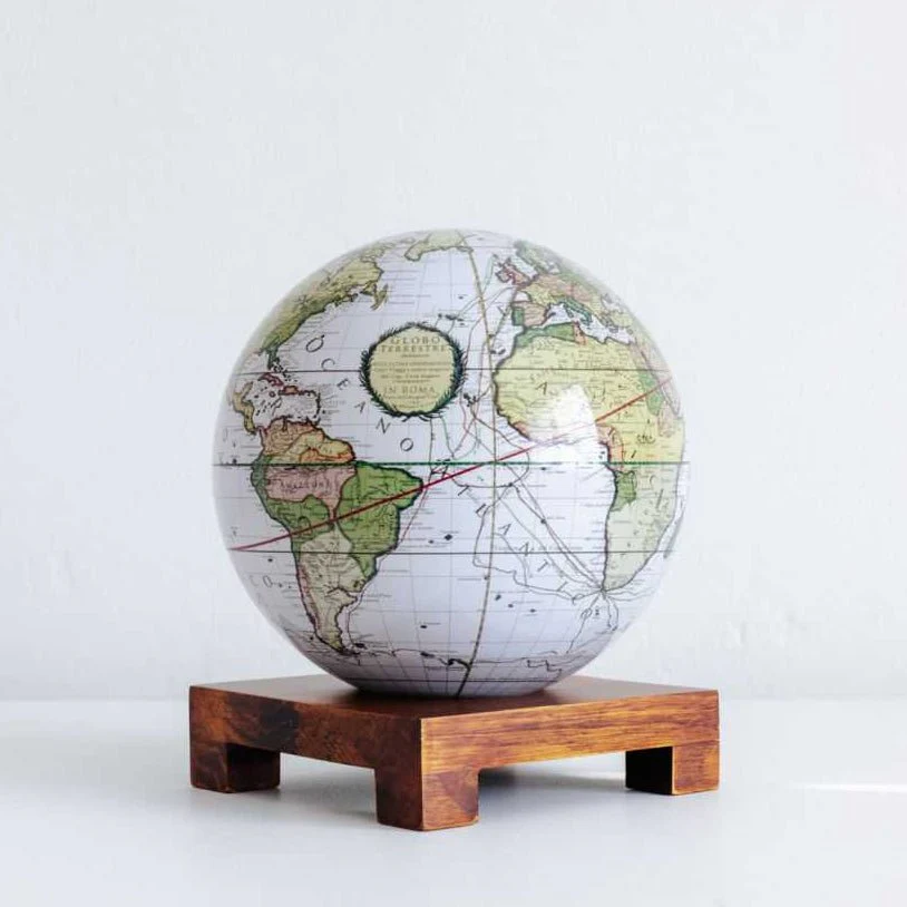 Antique Cassini White Globe - Image 14