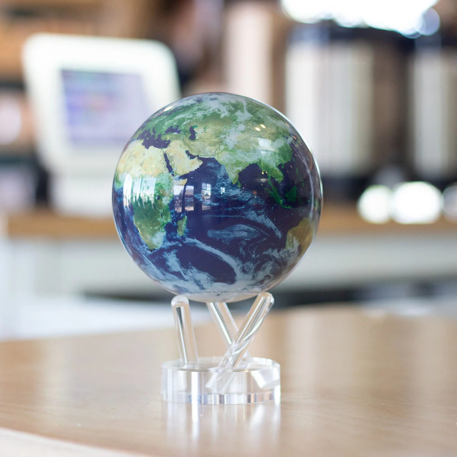 Earth with Clouds Globe - Image 7