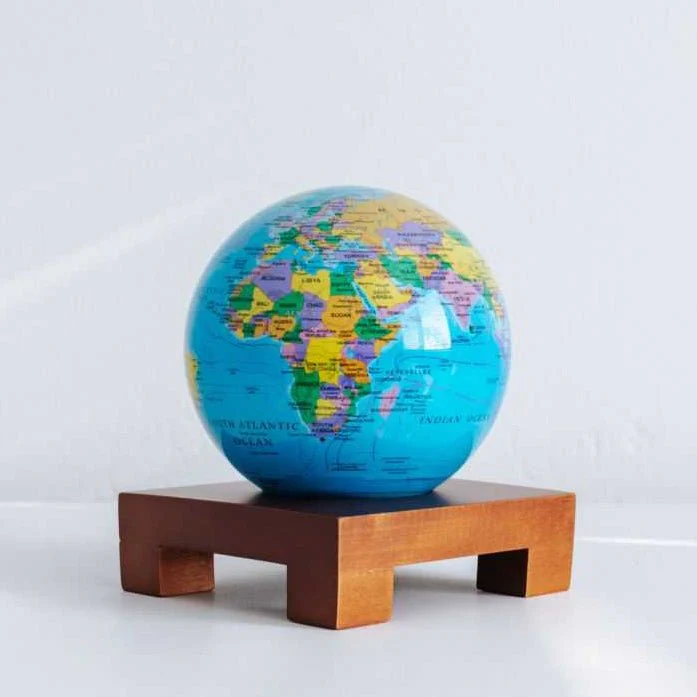 Ocean Blue Political Map Globe - Image 7