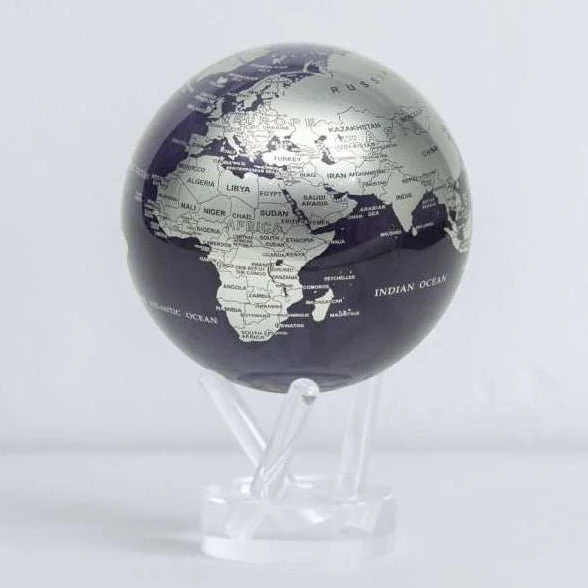 Purple & Silver Globe - Image 4