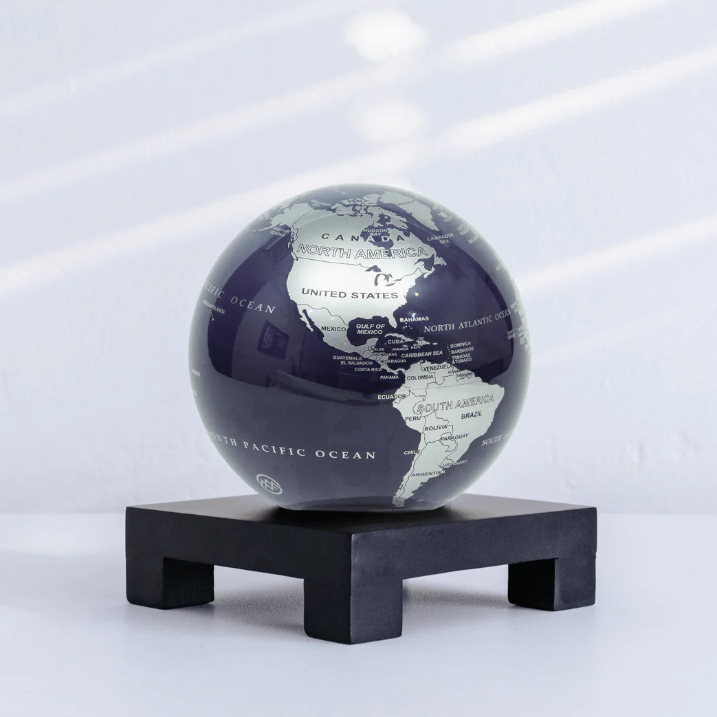 Purple & Silver Globe - Image 6