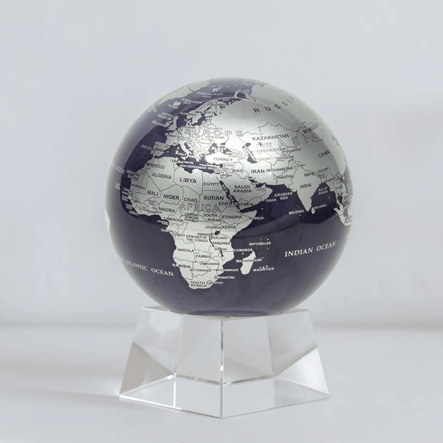 Purple & Silver Globe - Image 9