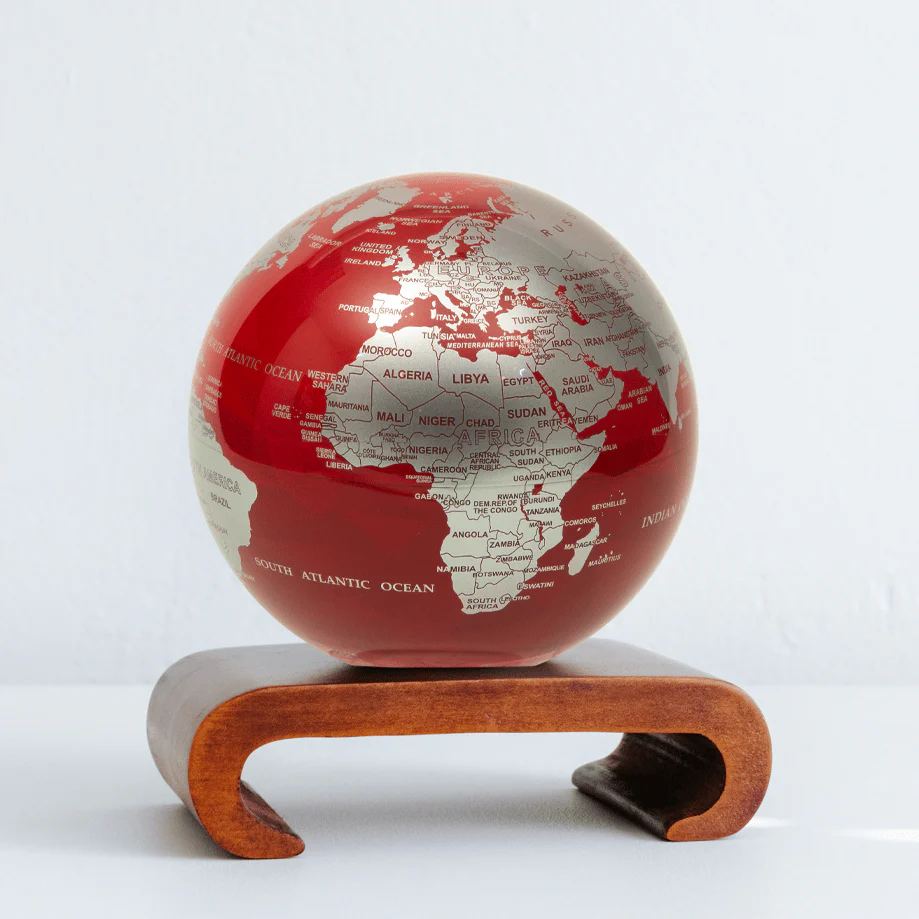 Red & Silver Globe - Image 6