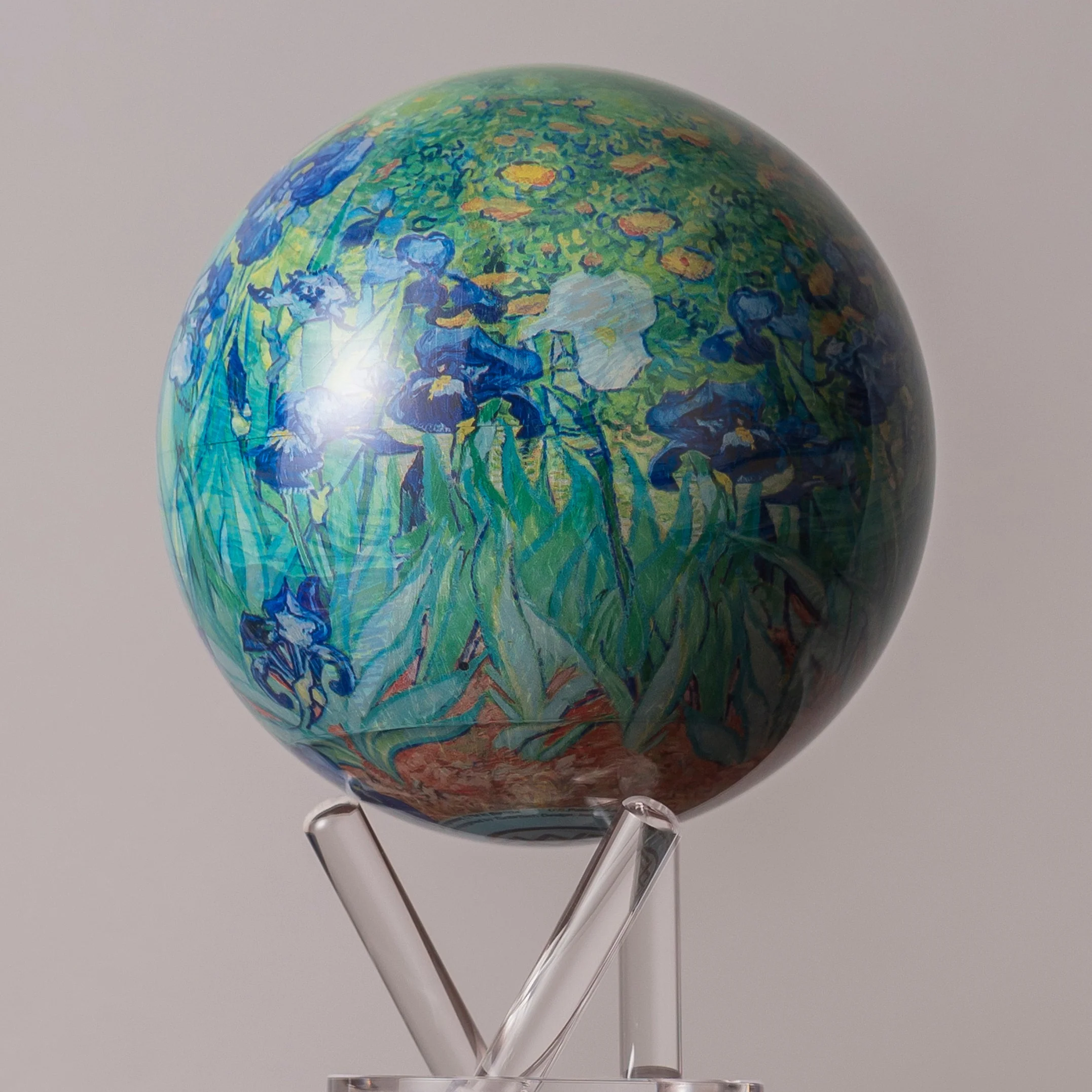 Van Gogh Irises MOVA Globe - Image 3