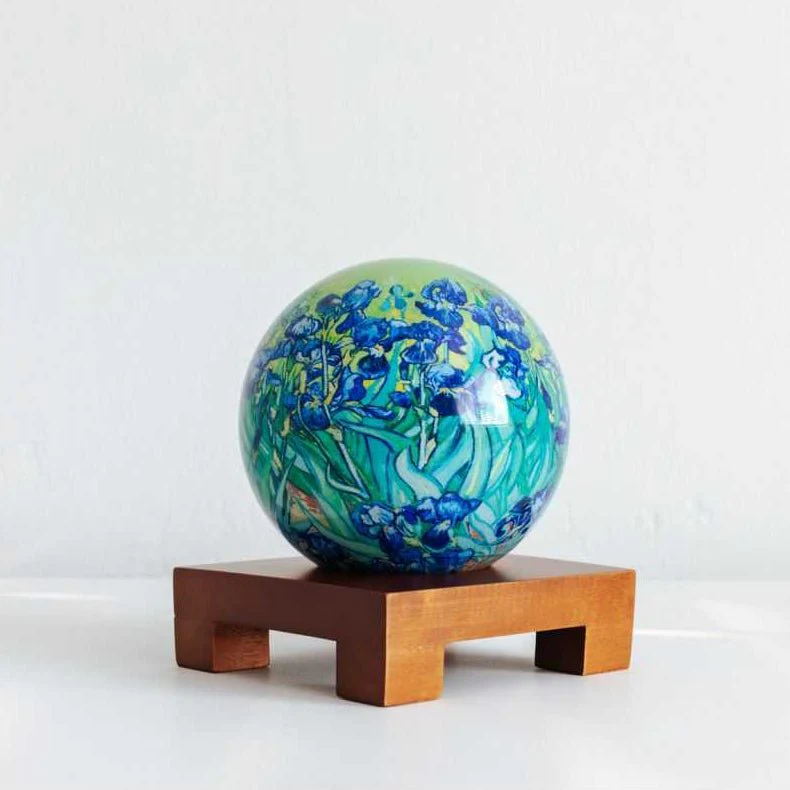 Van Gogh Irises MOVA Globe - Image 6